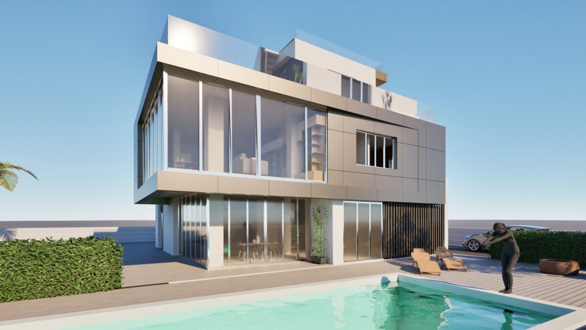 Villa con piscina