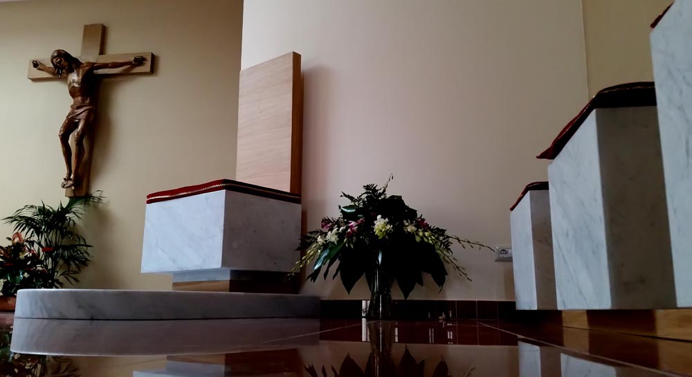 PROGETTAZIONE E REALIZZAZIONE DEI POLI LITURGICI DELLA CHIESA DEI SANTI VALENTINO ED ILARIO IN VITERBO