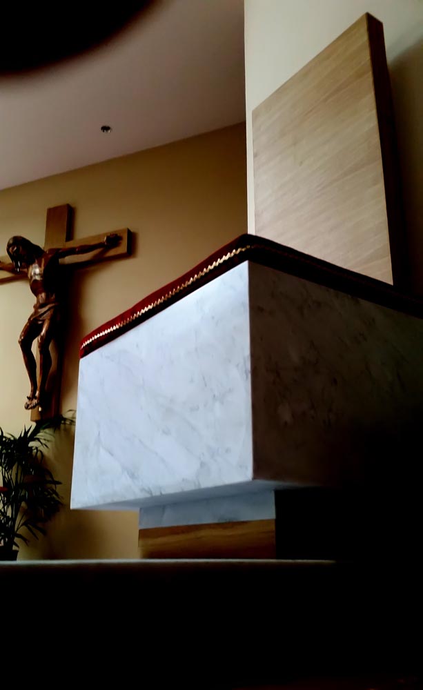 PROGETTAZIONE E REALIZZAZIONE DEI POLI LITURGICI DELLA CHIESA DEI SANTI VALENTINO ED ILARIO IN VITERBO