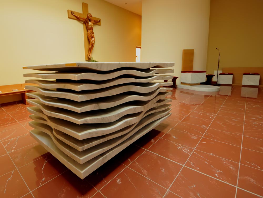 PROGETTAZIONE E REALIZZAZIONE DEI POLI LITURGICI DELLA CHIESA DEI SANTI VALENTINO ED ILARIO IN VITERBO