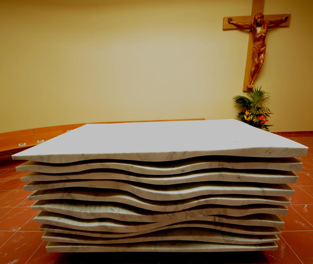 PROGETTAZIONE E REALIZZAZIONE DEI POLI LITURGICI DELLA CHIESA DEI SANTI VALENTINO ED ILARIO IN VITERBO