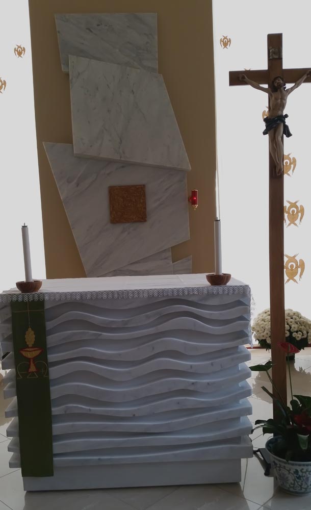 PROGETTAZIONE E REALIZZAZIONE DEI POLI LITURGICI DELLA CHIESA DEI SANTI VALENTINO ED ILARIO IN VITERBO